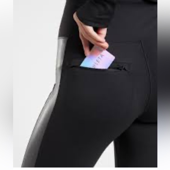 Athleta Delancey Shine Tight size small - Picture 2 of 6